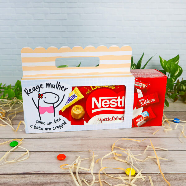 Embalagem para caixa de bombons Nestlé - Páscoa Flork (5 unid) - Image 3