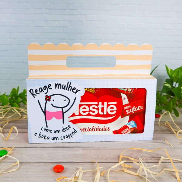 Embalagem para caixa de bombons Nestlé - Páscoa Flork (5 unid)
