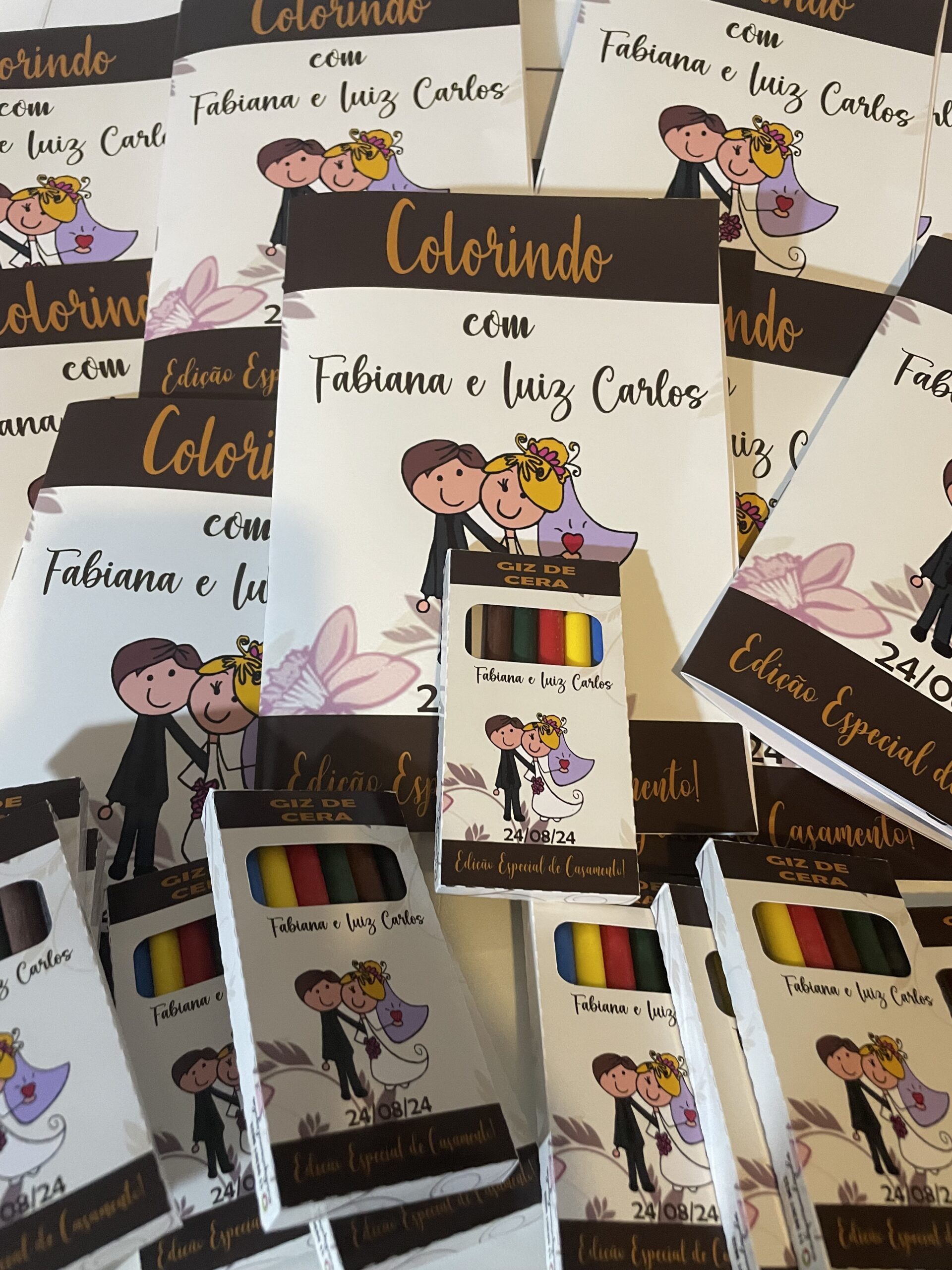 Revista de colorir para casamentos - Imagem 7