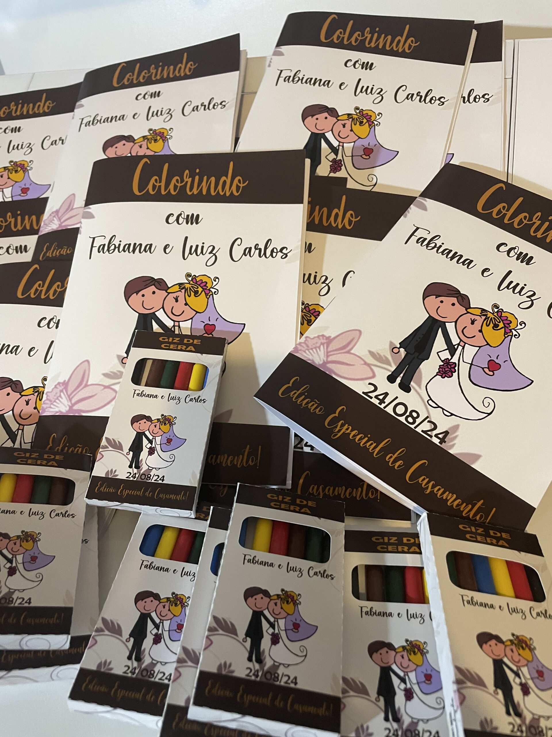 Revista de colorir para casamentos - Imagem 3